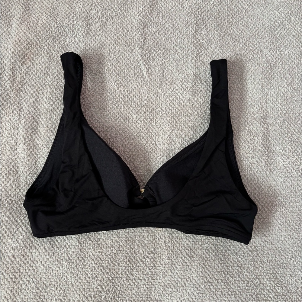 Seafolly Black Bikini Top Sz 12 NWOT | Seafolly Bikini Top | Beach Swim Outfit - - Picture 4 of 7